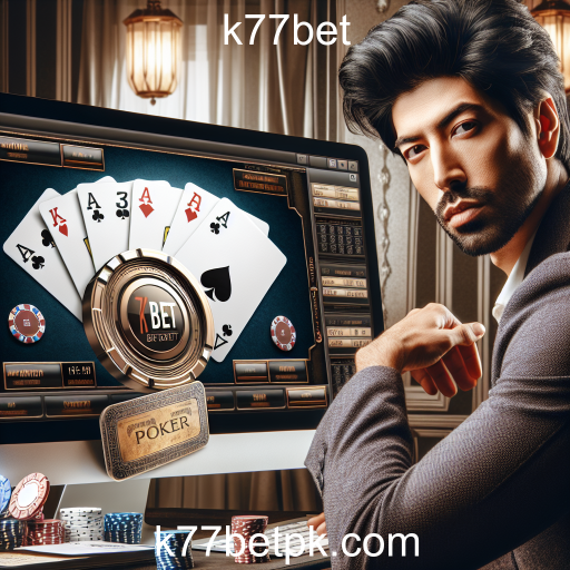 Descubra o Mundo do Poker Online no K77Bet